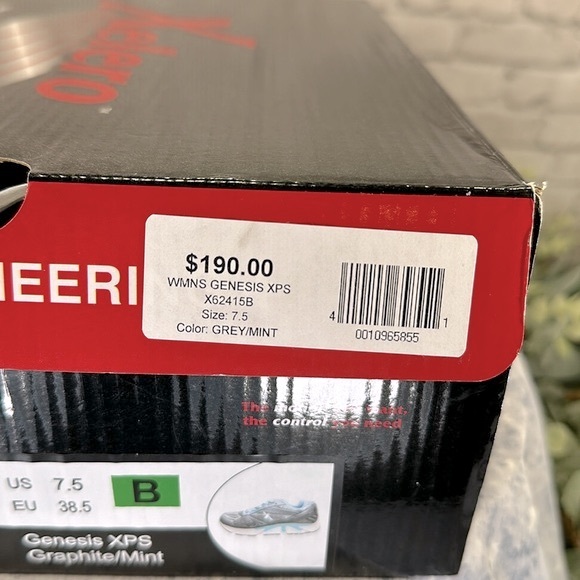Xelero Genesis XPS Gray/Mint Swiss Technology Performance Athletics WMS 7.5M✨NEW - Picture 14 of 16
